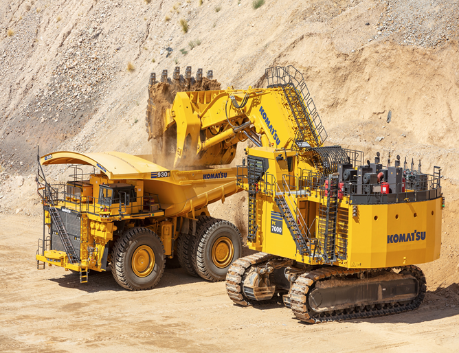 Komatsu customers surpass 3 billion metric tons moved autonomously