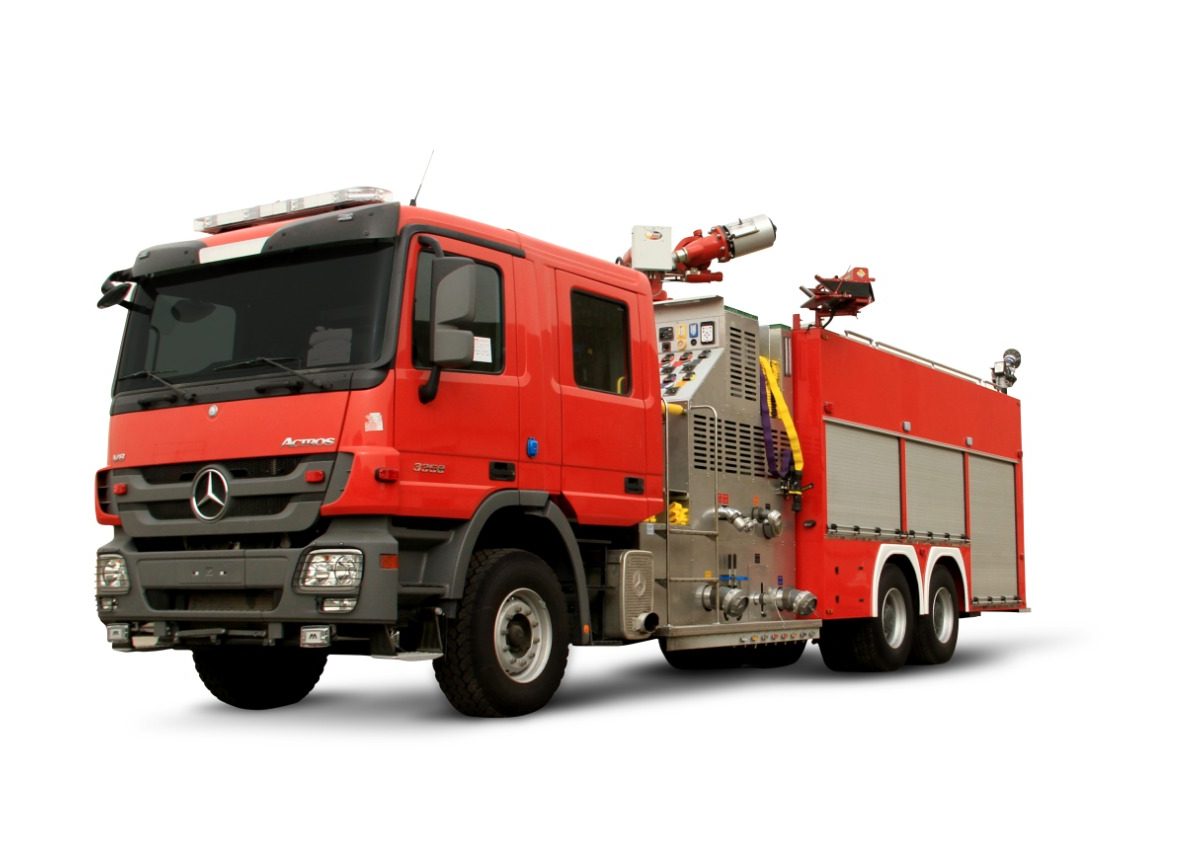 Bristol unveils UAE-made fire truck at Intersec 2019