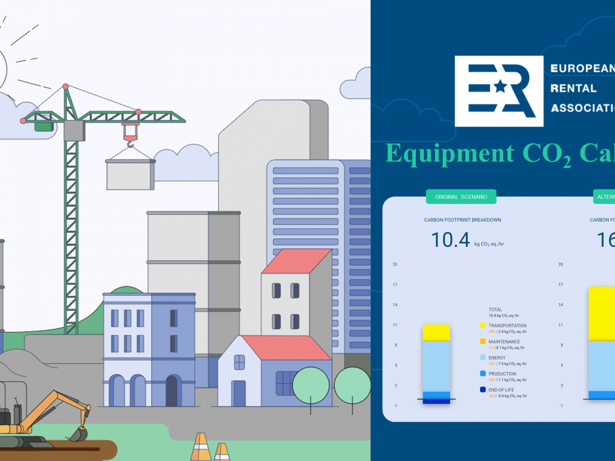 How to estimate the carbon footprint of construction equipment over its entire life cycle