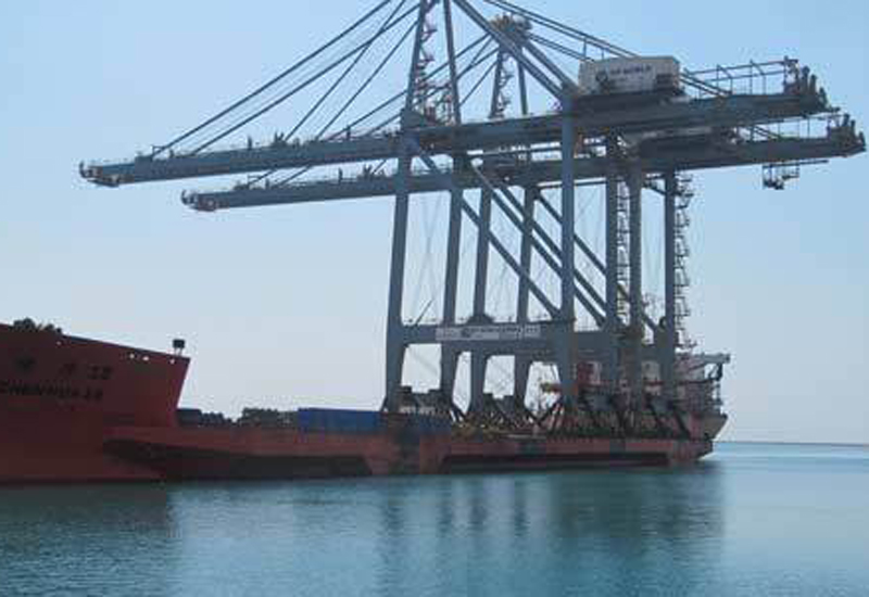 Chinese gantry cranes delivered to DP World Sokhna