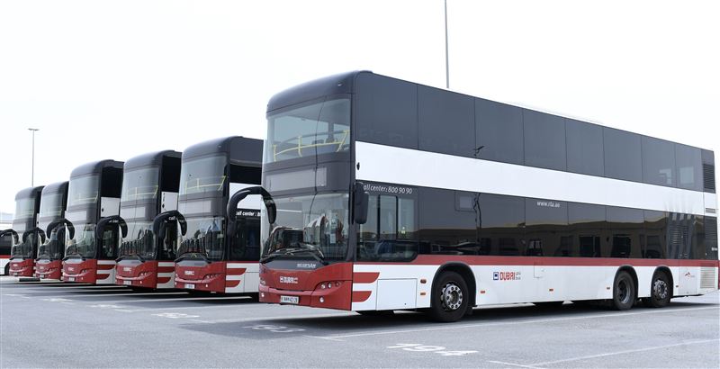 Dubai RTA bus fleet maintains 89% operation rate for three consecutive years