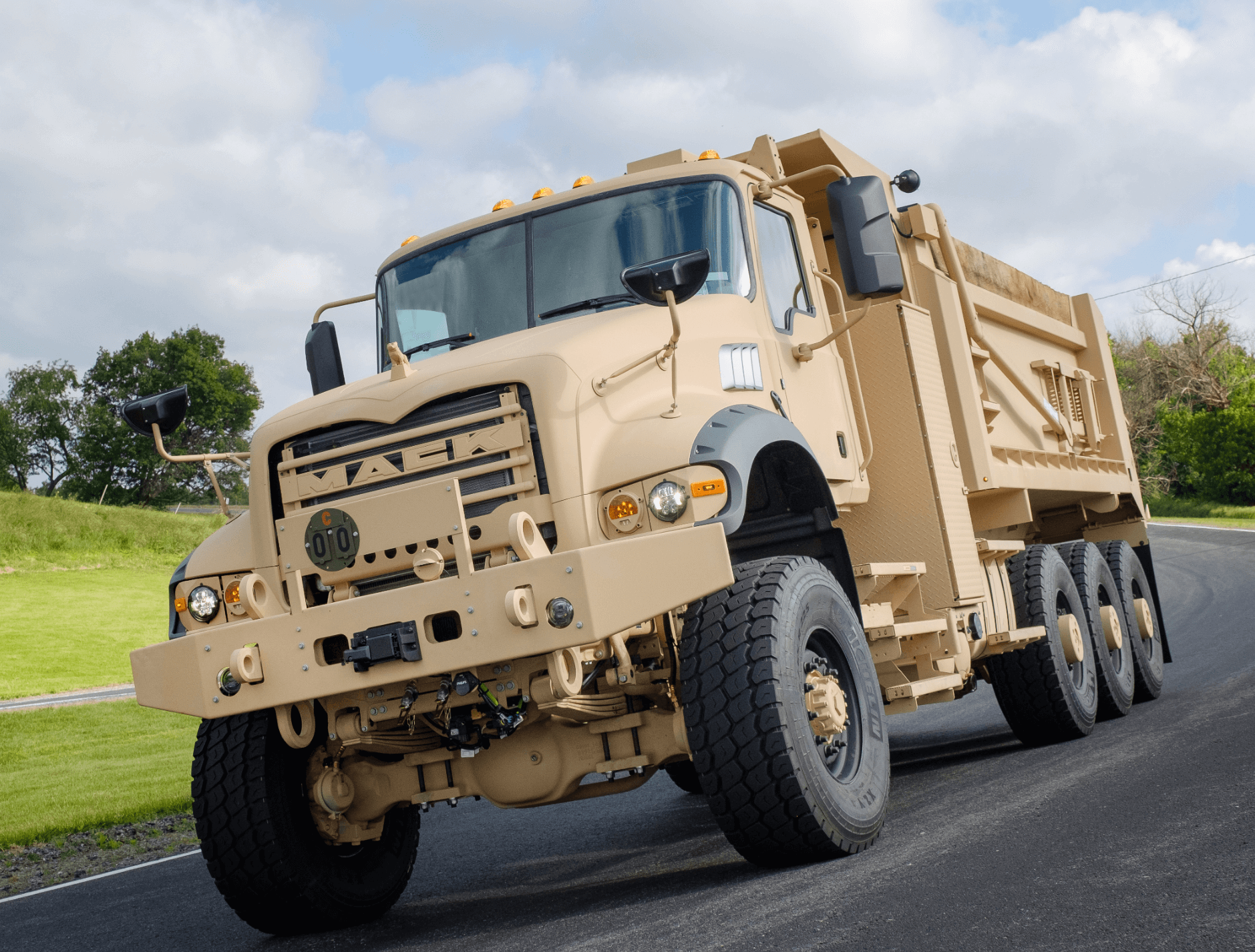 Mack Defense Partners with Truck Lite on US Army Heavy Dump Truck