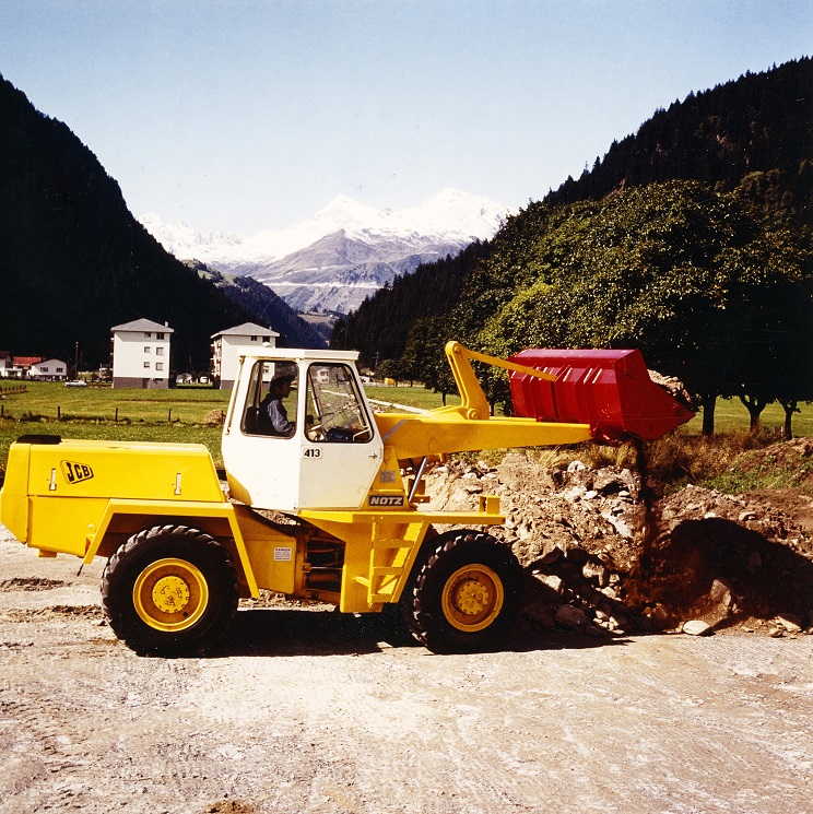 Pictures: JCB celebrates 50 years of manufacturing wheeled loading shovels