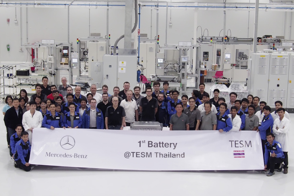 Mercedes-Benz Cars starts battery production in Bangkok