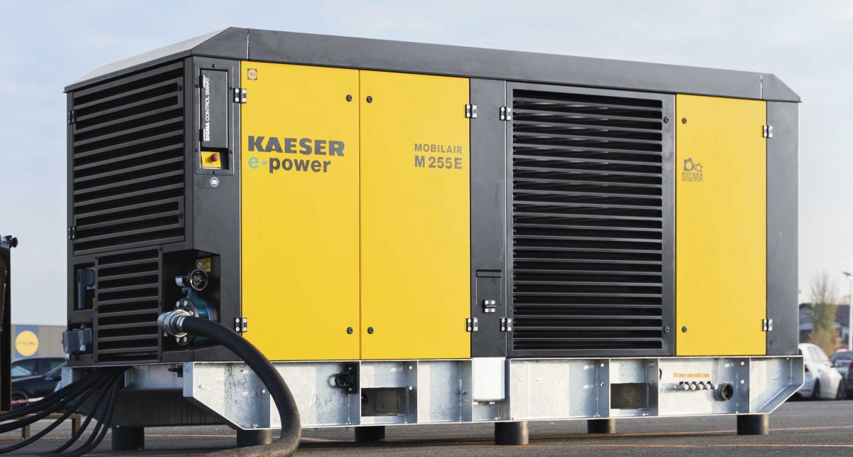 Kaeser Kompressoren finds increasing demand for robust and fuel-efficient large portable compressors in the Middle East