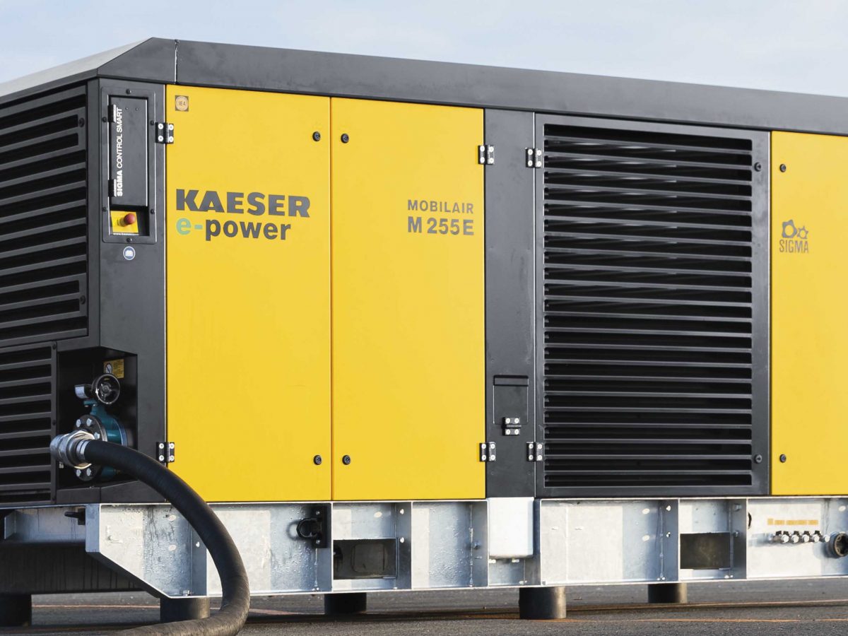 Kaeser Kompressoren finds increasing demand for robust and fuel-efficient large portable compressors in the Middle East