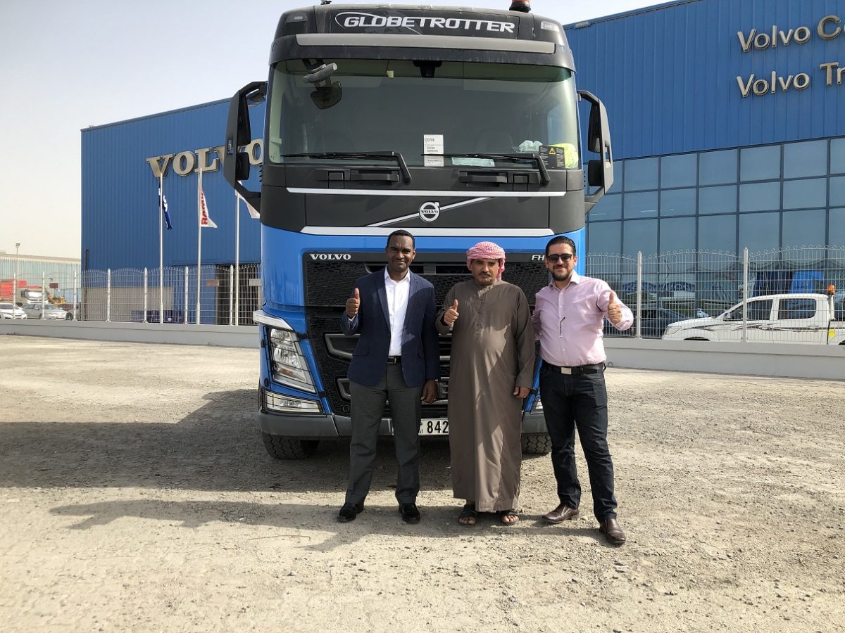 FAMCO delivers first Safety Edition Volvo FH truck to Yas Mart Trading in Abu Dhabi