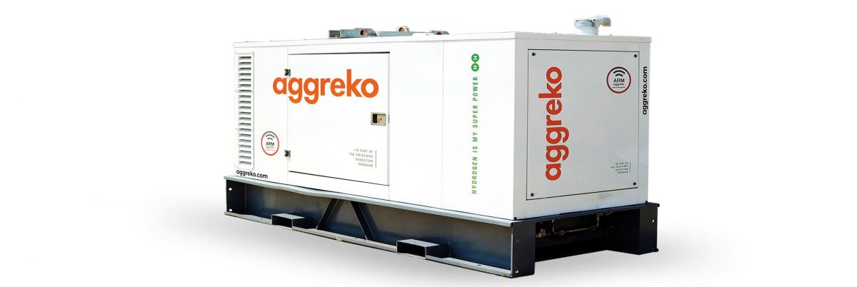 Aggreko tests hydrogen generators for use in temporary power applications