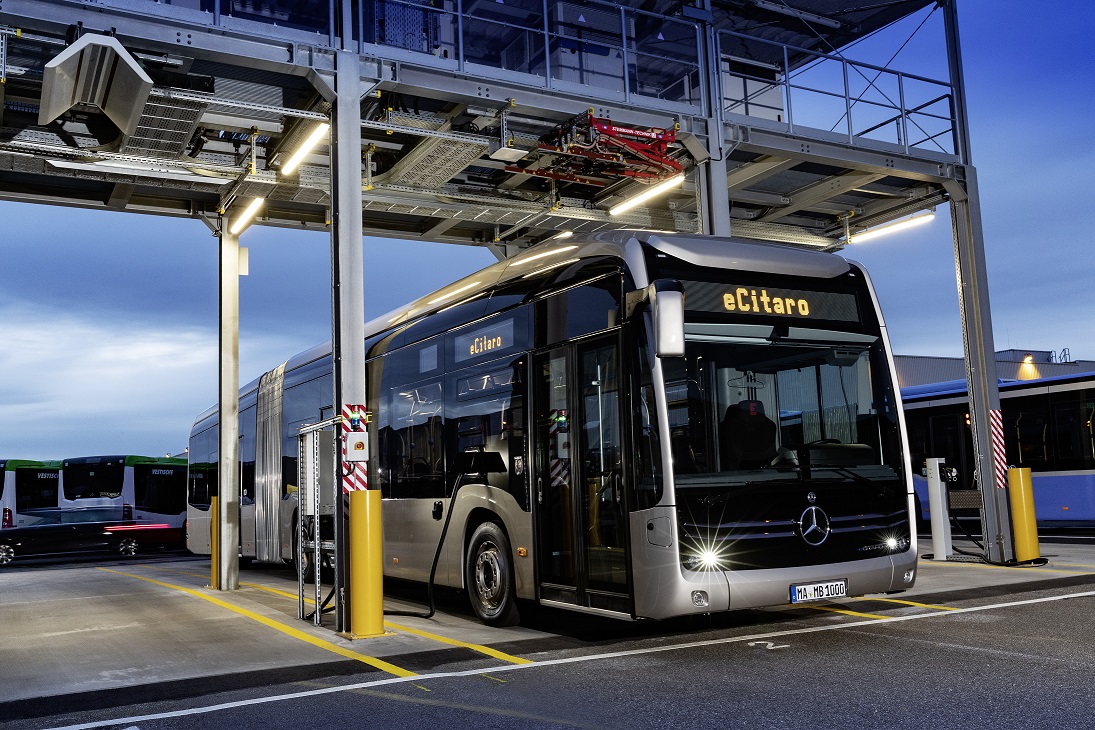 Mercedes-Benz powers the all-electric eCitaro solo and eCitaro G articulated buses with solid-state batteries