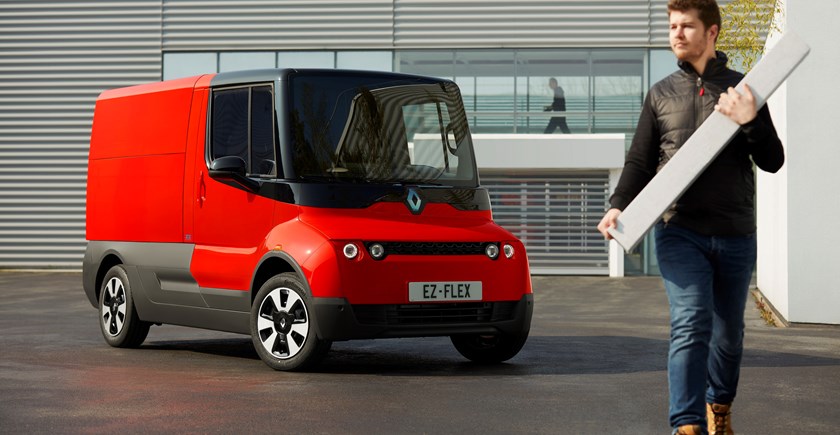 Renault tests EZ-Flex LCV for last-mile urban delivery