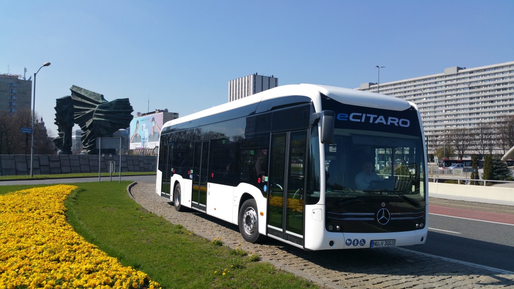 Daimler Buses receives first order for fully electric city buses in Poland