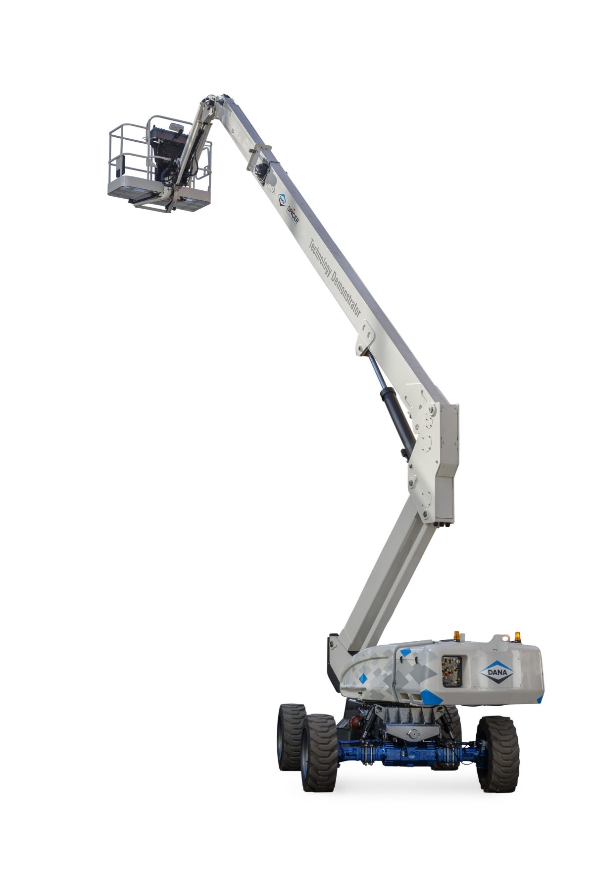 Dana and JLG develop electrified axle for aerial work platforms