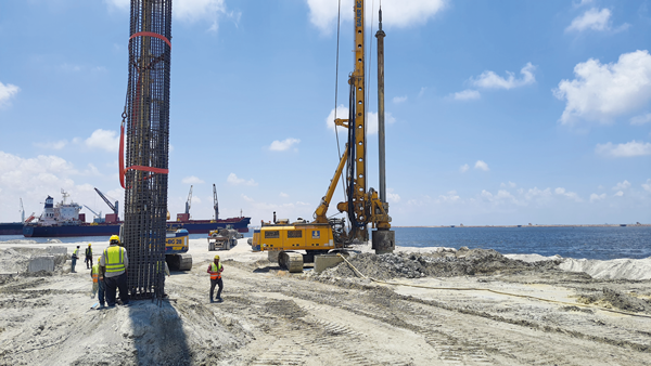 Bauer Egypt executes deep foundation works for expansion of Alexandria Port