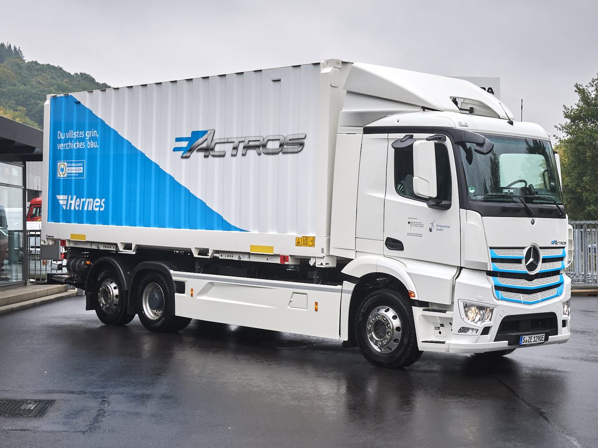 European manufacturers in the race to bring electric trucks to market