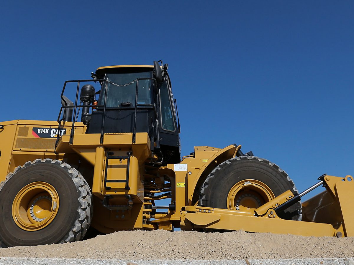 Caterpillar launches 814K wheel dozer with new sound-suppressed cab