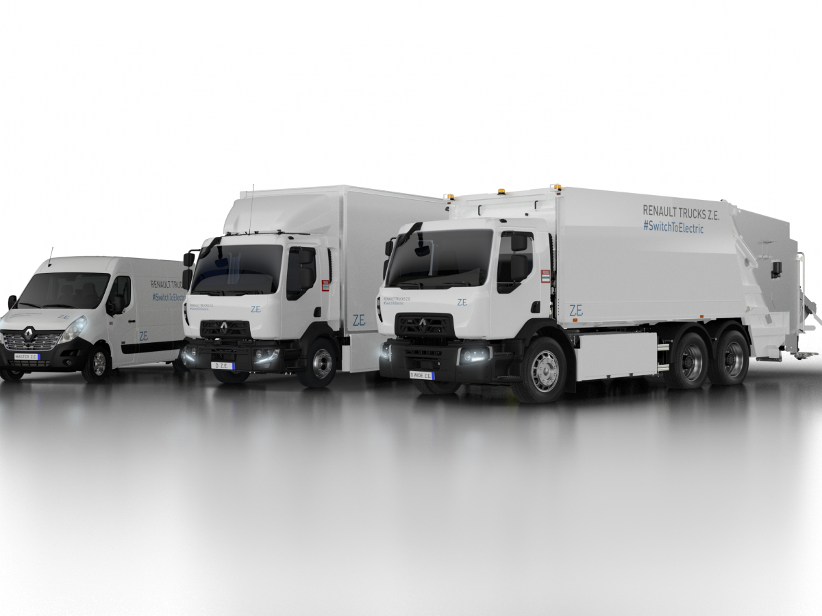 Renault Trucks unveils ZE range of electric trucks