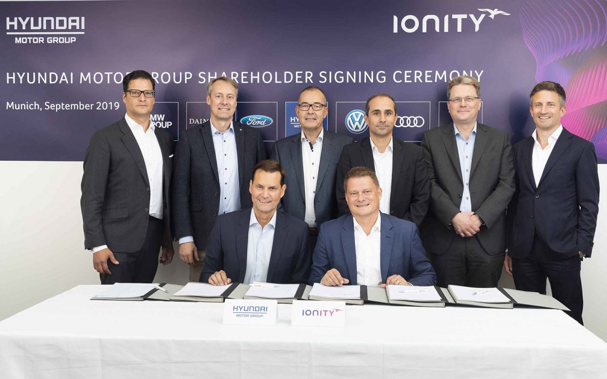 Hyundai Motor Invests in IONITY High-Power EV Charging Network