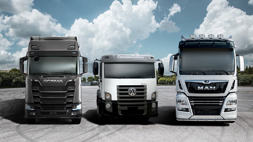 Traton brands MAN, Scania, and Volkswagen Caminhões e Ônibus sold 242,200 vehicles in 2019