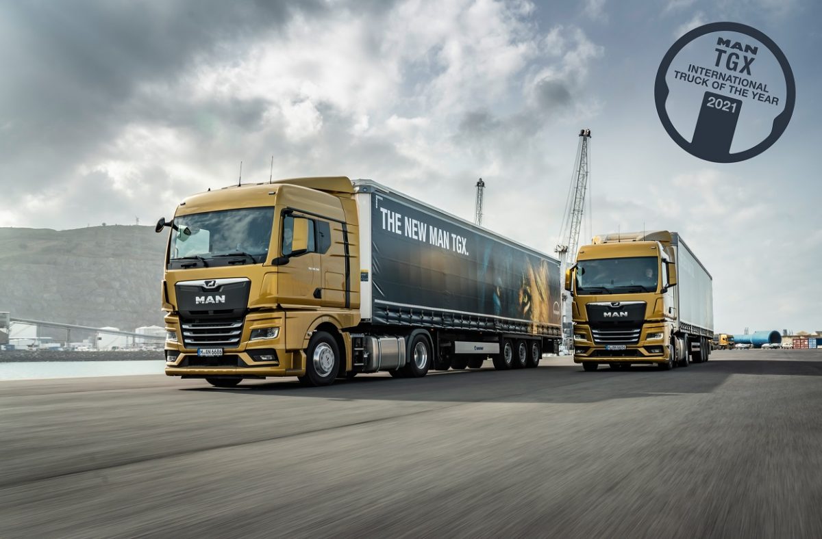 MAN TGX named International Truck of the Year 2021