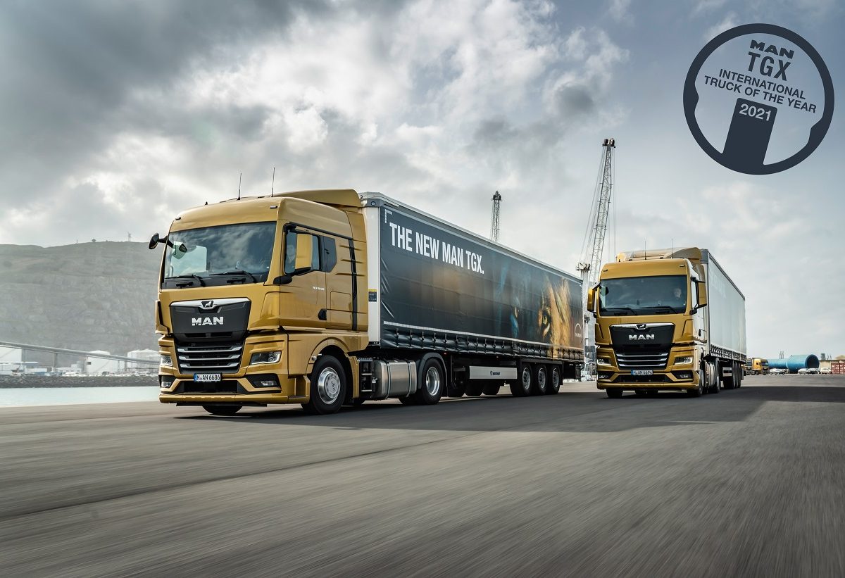 MAN TGX named International Truck of the Year 2021