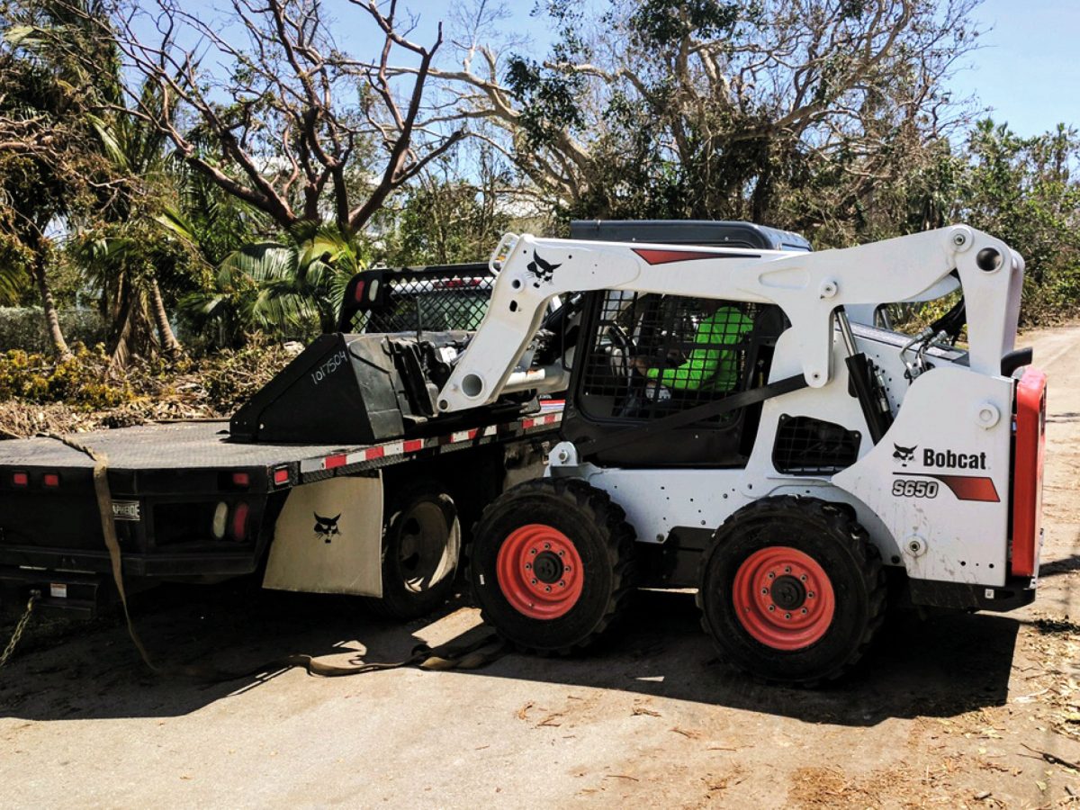 Bobcat donates $325,000 in equipment for hurricane relief efforts