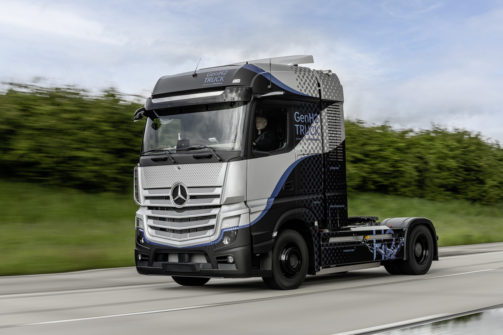 Pictures: Daimler Truck Begins Testing Of Enhanced Prototype Of ...