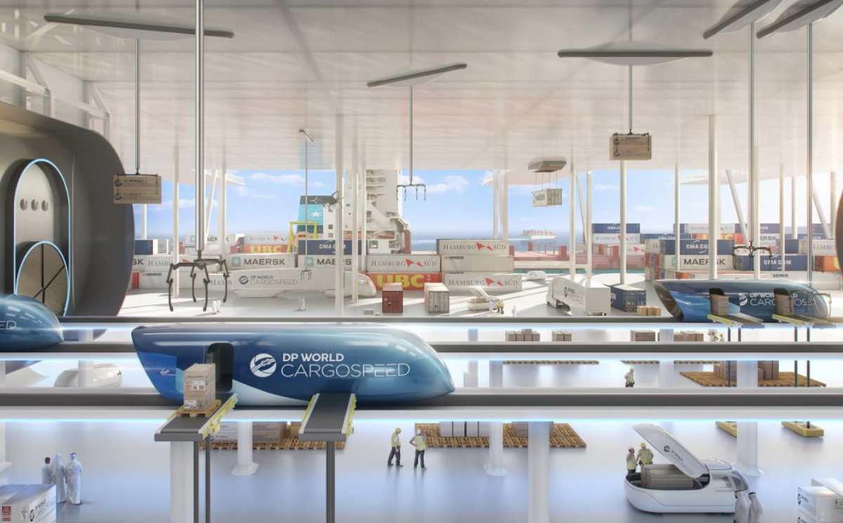 DP World and Virgin Hyperloop One to build hyperloop-enabled cargo system