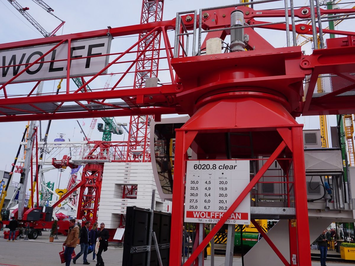 Pictures: Wolffkran at bauma 2019