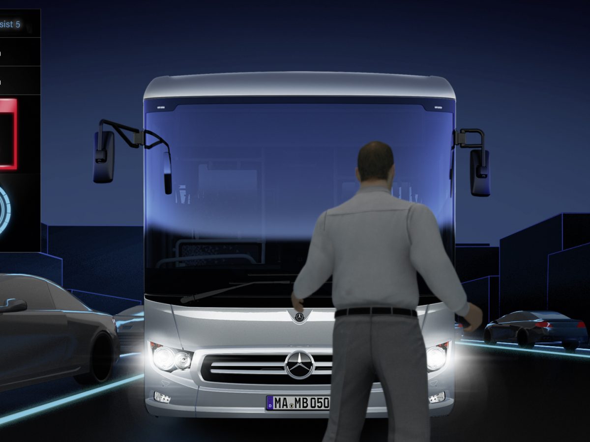 Mercedes-Benz introduces Active Brake Assist 5 in buses