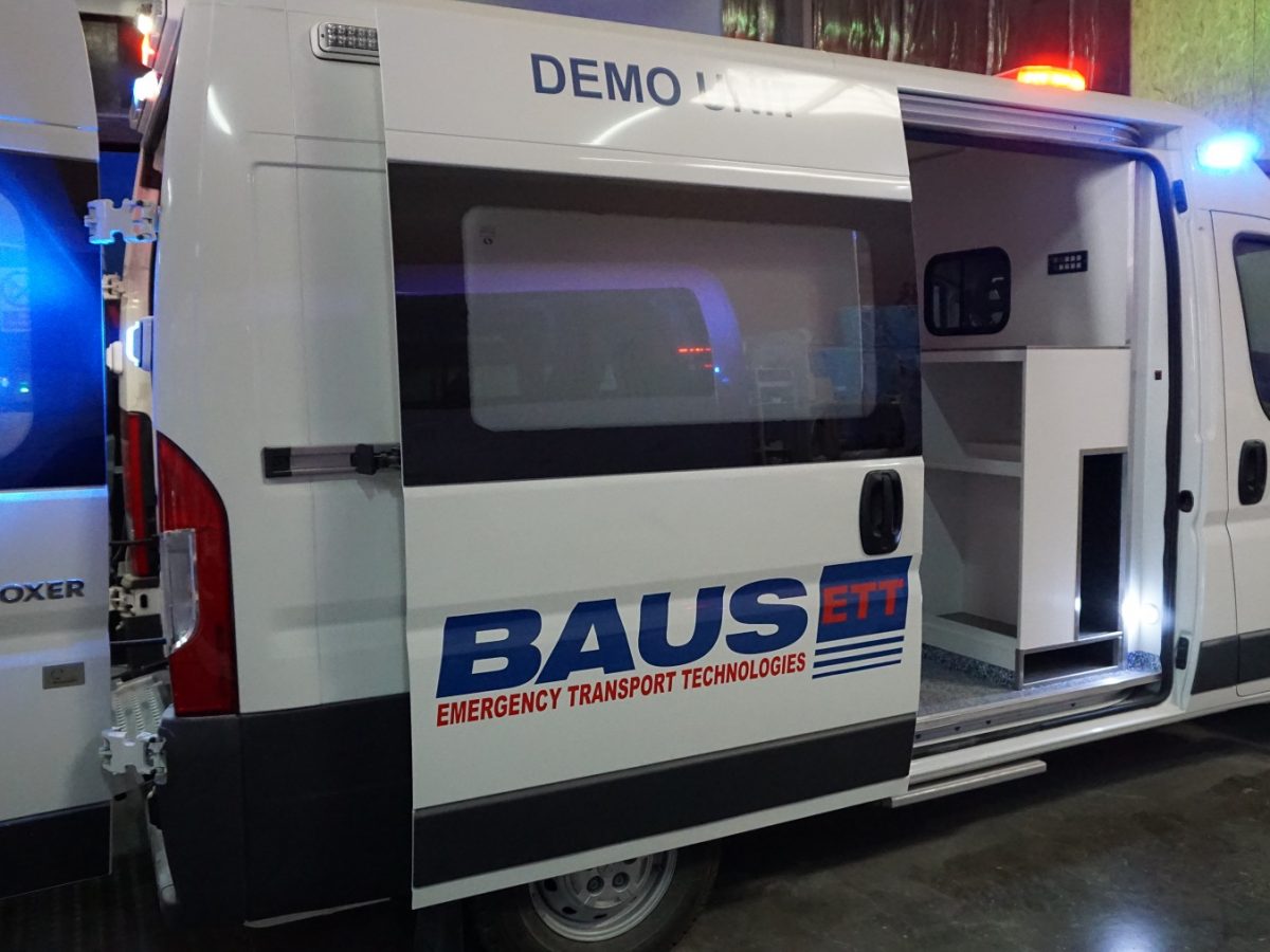 Special vehicle converters: BAUS Emergency Transport Technologies