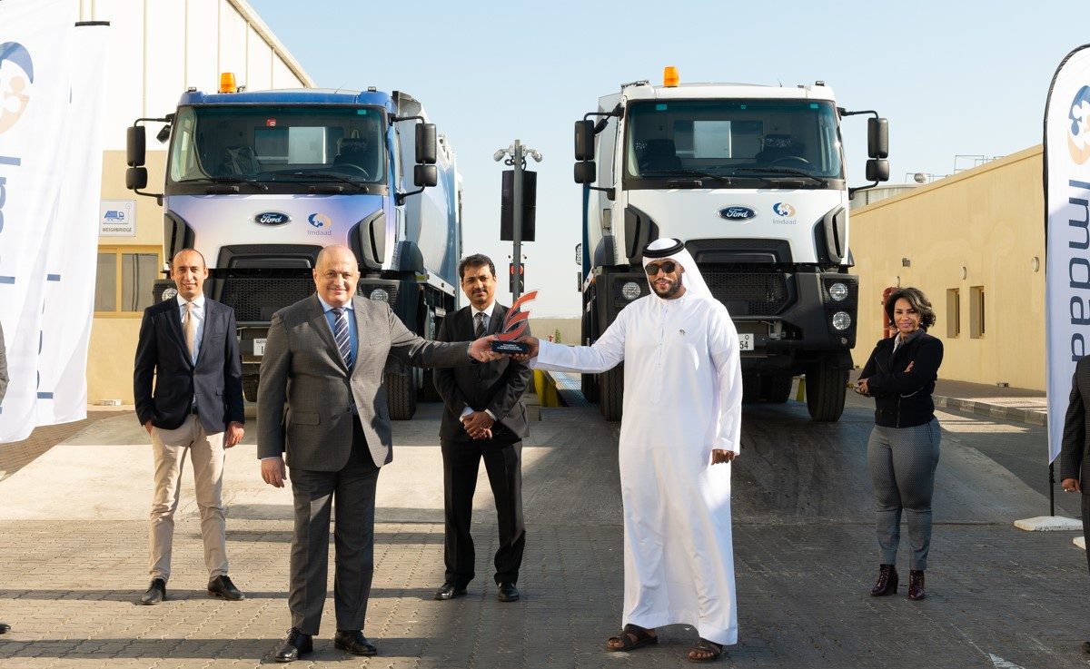 Al Tayer Motors delivers Ford Trucks’ 3542 series vehicles to Imdaad