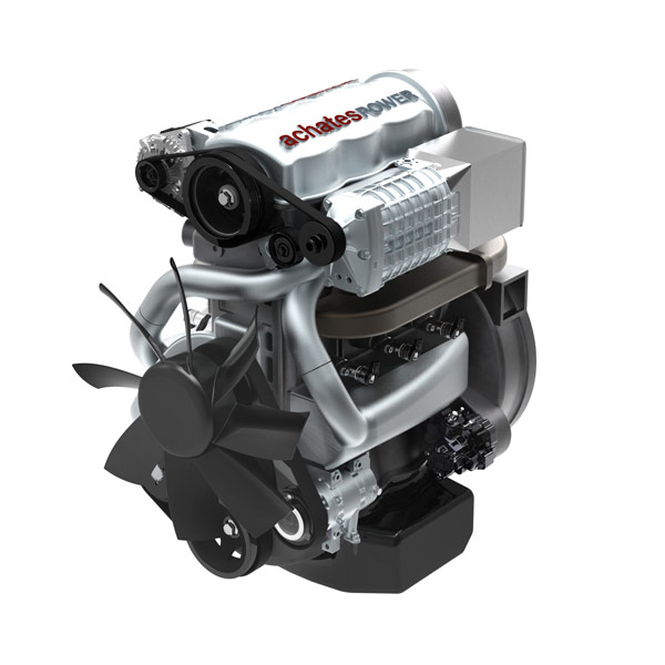 Achates unveils opposed-piston engine for light duty trucks