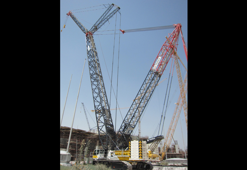 Doha's Aertssen takes delivery of Terex crawler