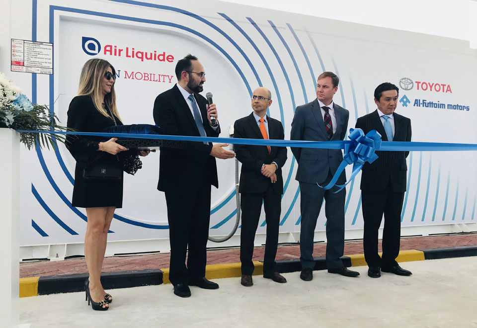 Al-Futtaim Motors opens first UAE hydrogen re-fuelling station