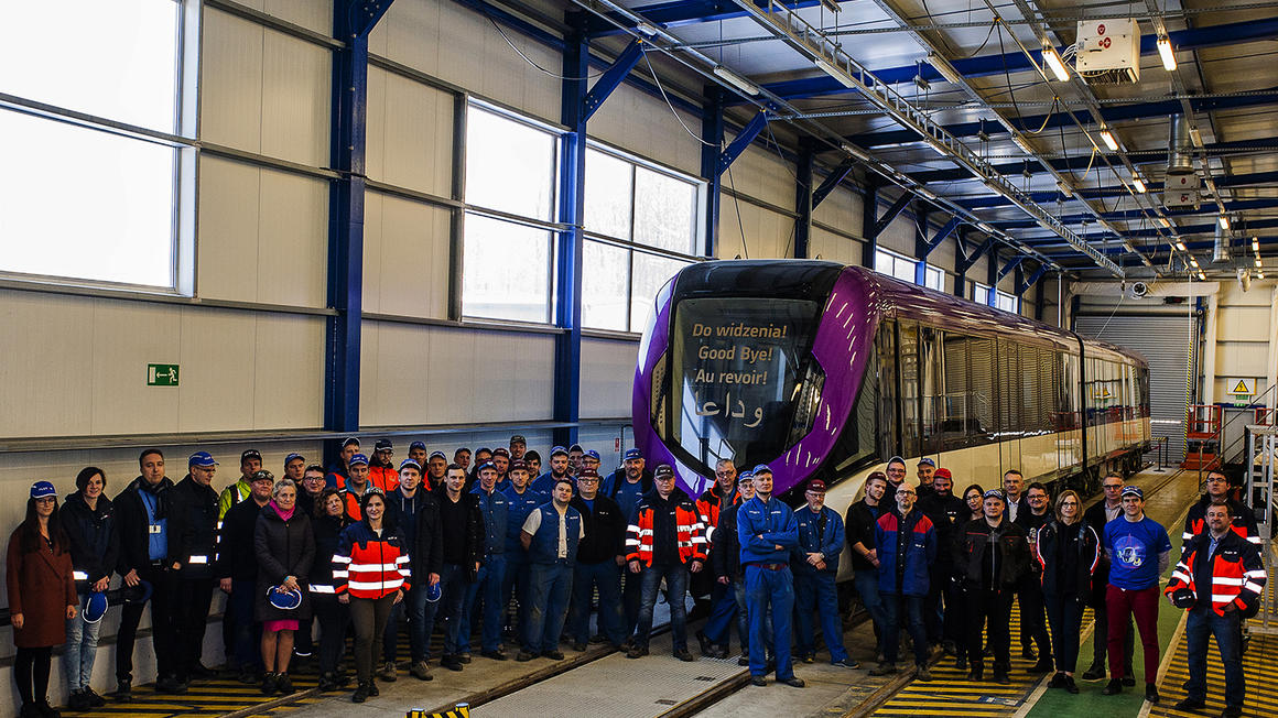 Alstom ships last of the 69 Metropolis trainsets for Riyadh Metro