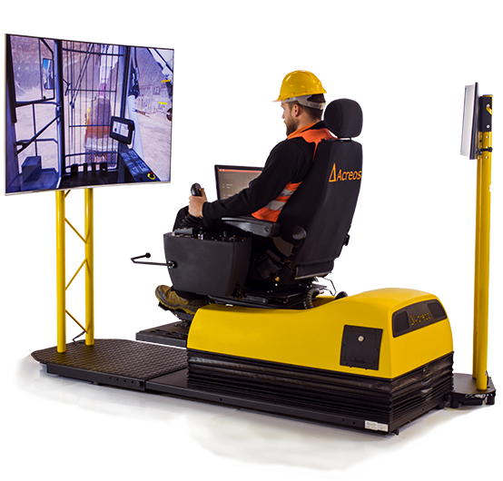 AMCS technologies and Acreos develop simulator to improve crane operator training