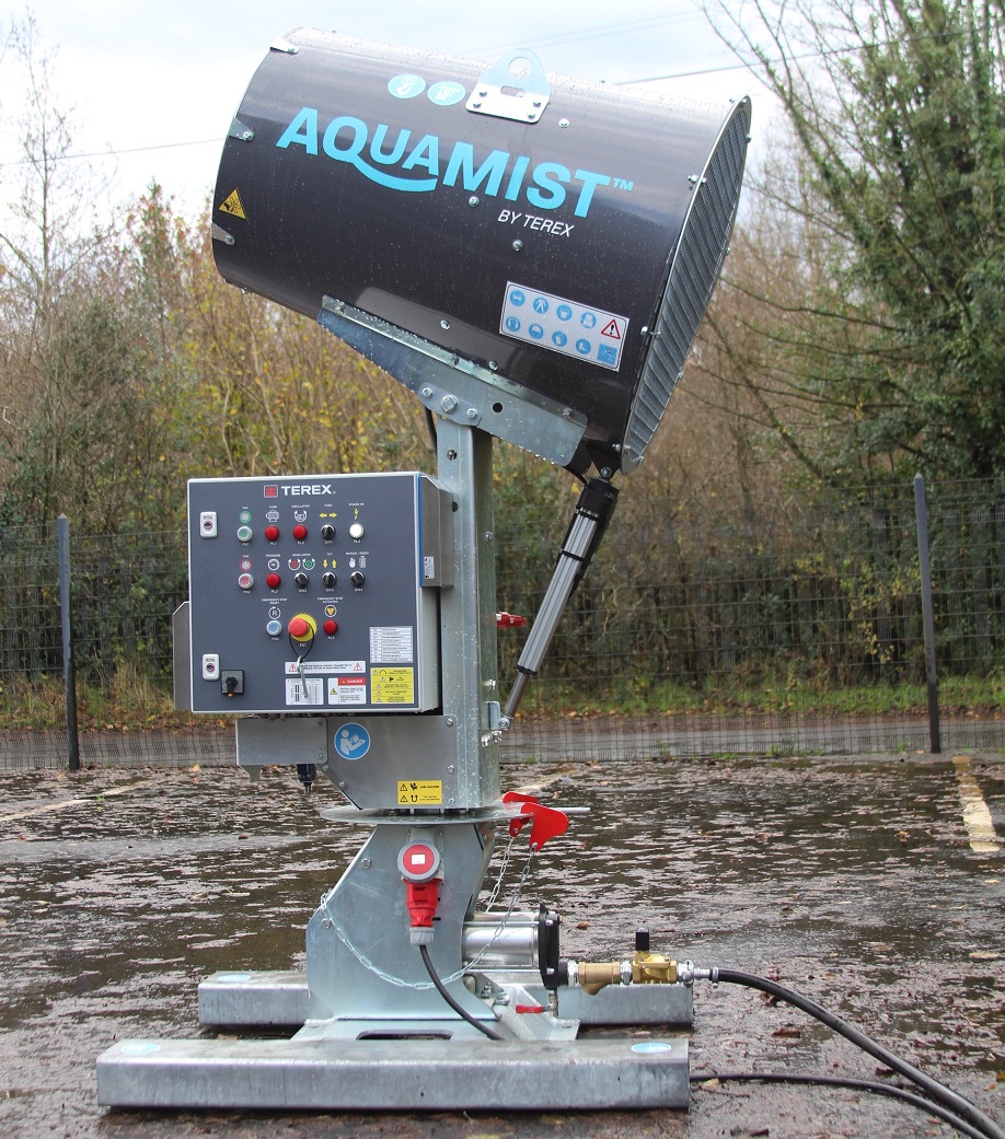 Terex launches 'Aquamist' dust suppression system