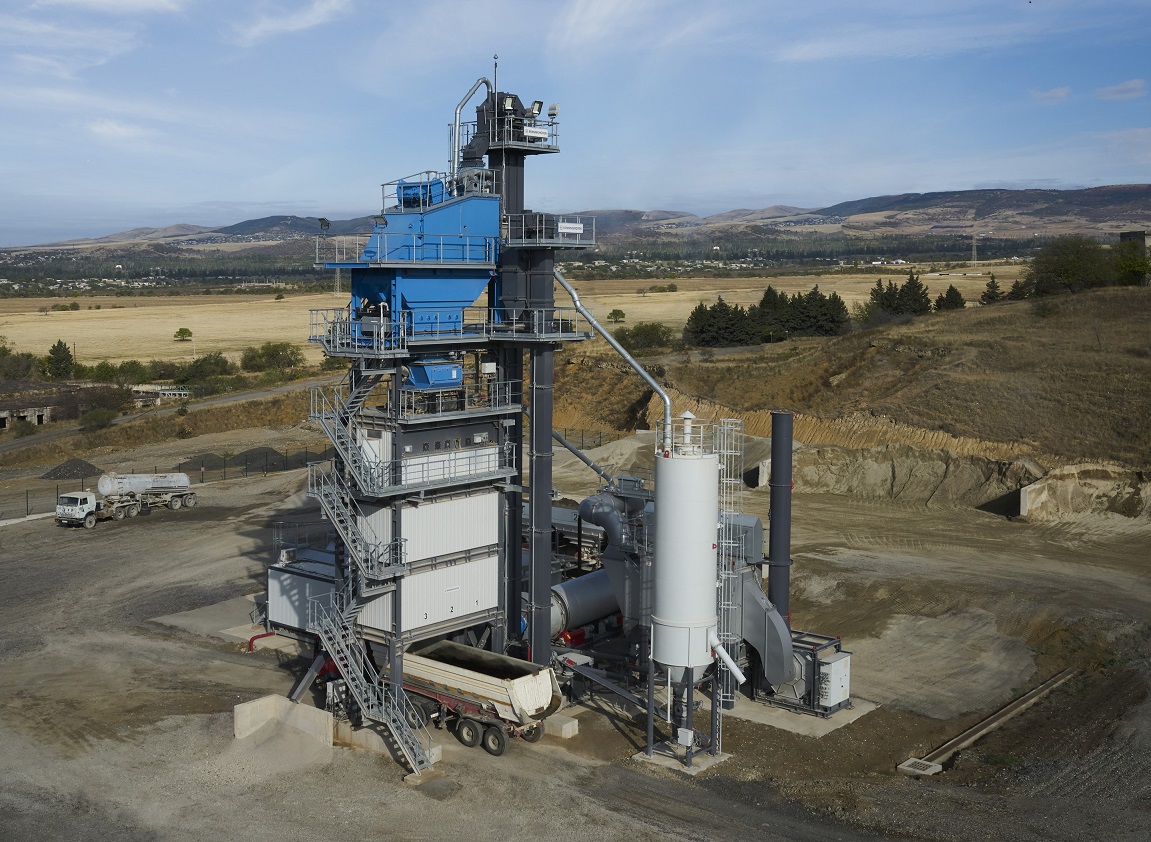 Benninghoven presents ECO asphalt mixing plant in capacity sizes from 100-320 t/h