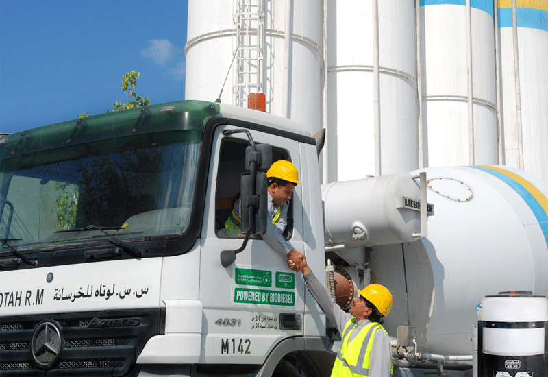 Lootah Group's trucks run on used cooking oil