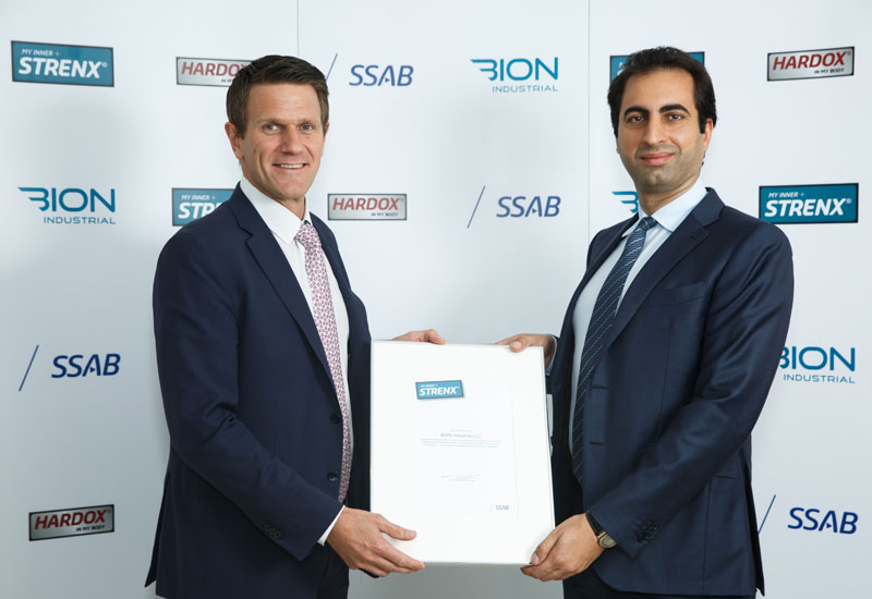 SSAB dubs Bion Industrial a 'Strenx' steel partner