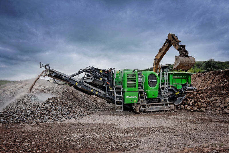 Evoquip launches compact track mobile jaw crusher