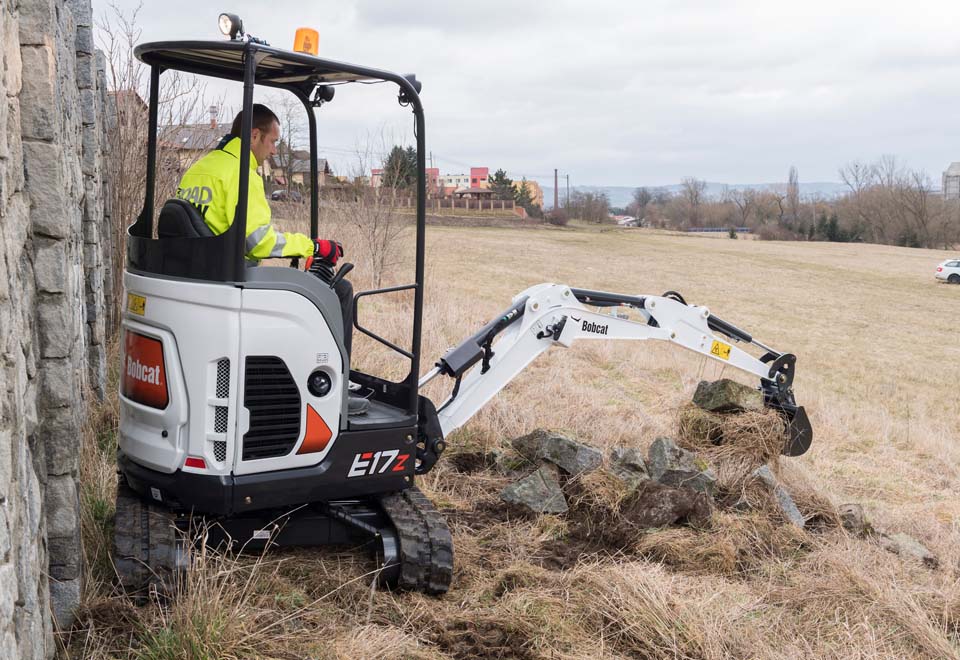 Bobcat launches E17Z zero tail swing excavator