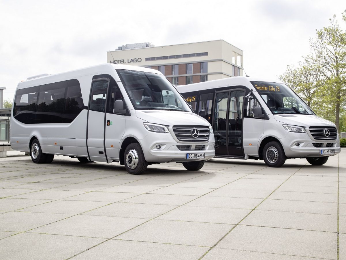 Pictures: The Mercedes-Benz Sprinter City 75 minibus