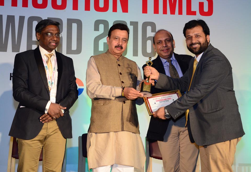 Case named best construction manufacturer in India