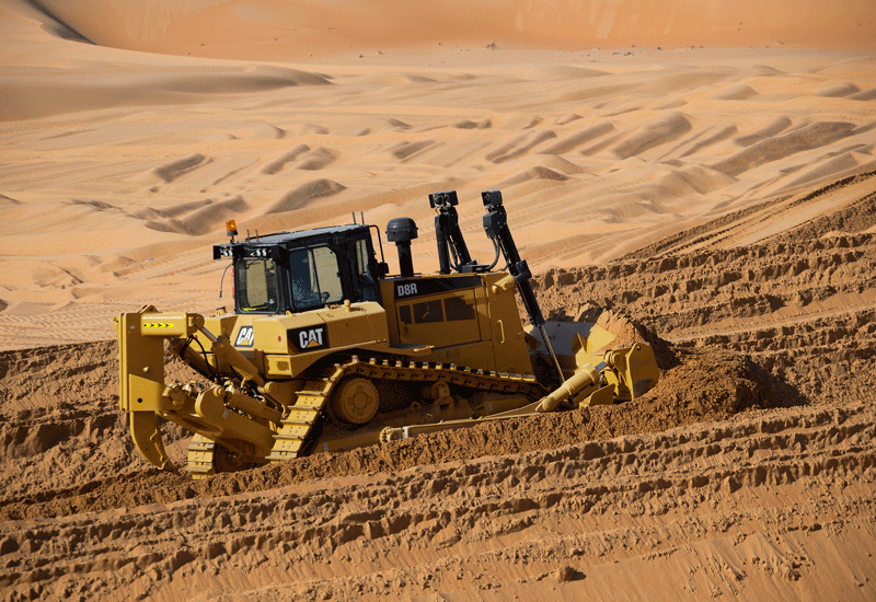 Cat introduces new D8R bulldozer to Middle East