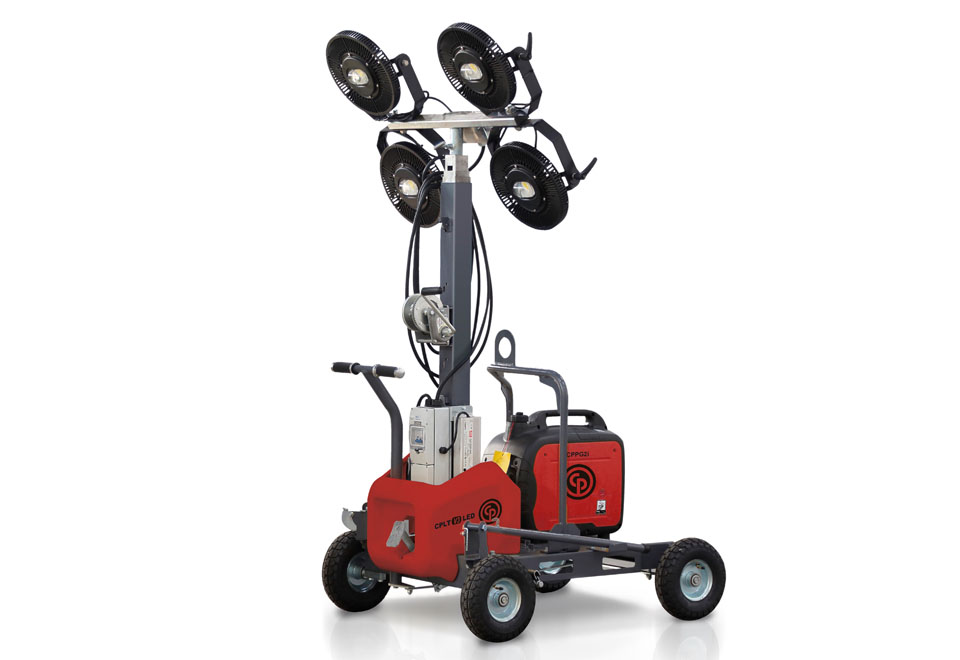 Chicago Pneumatic launches LED light and generator pairing