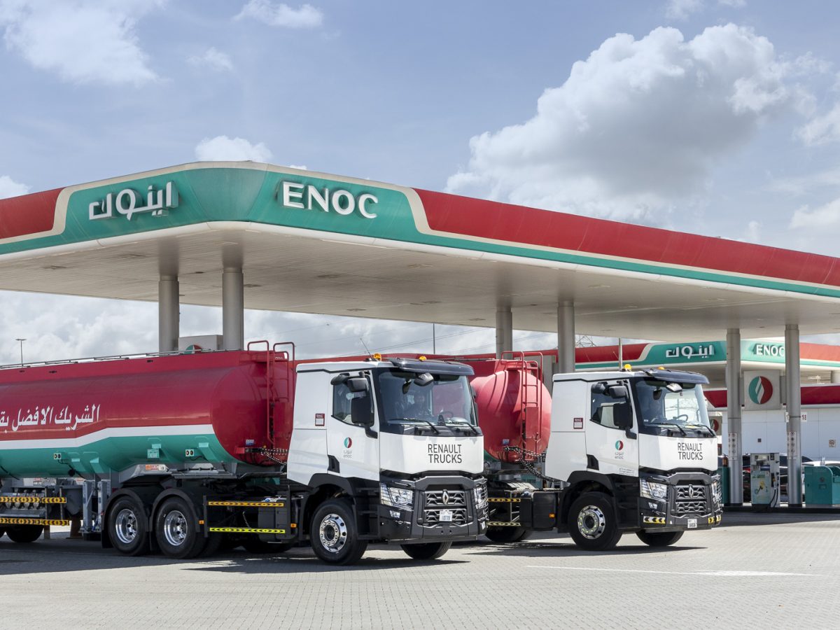 ENOC procures eight Renault Trucks C 380 6x2 tractor units from United Diesel