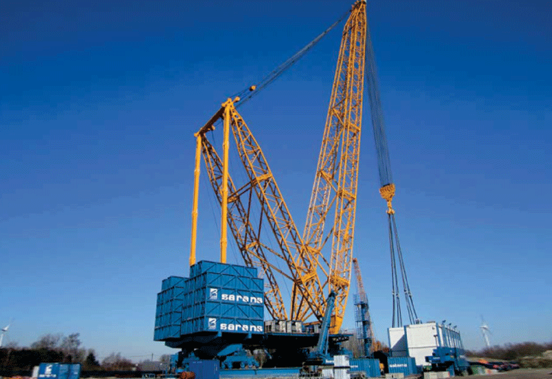 Sarens claims world's only true heavy-lift crane