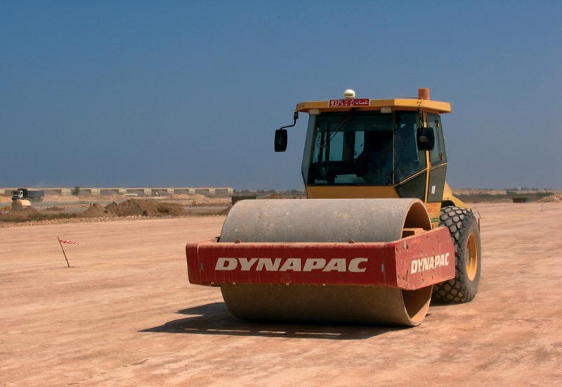 Dynapac rollers out in force at Muscat Airport