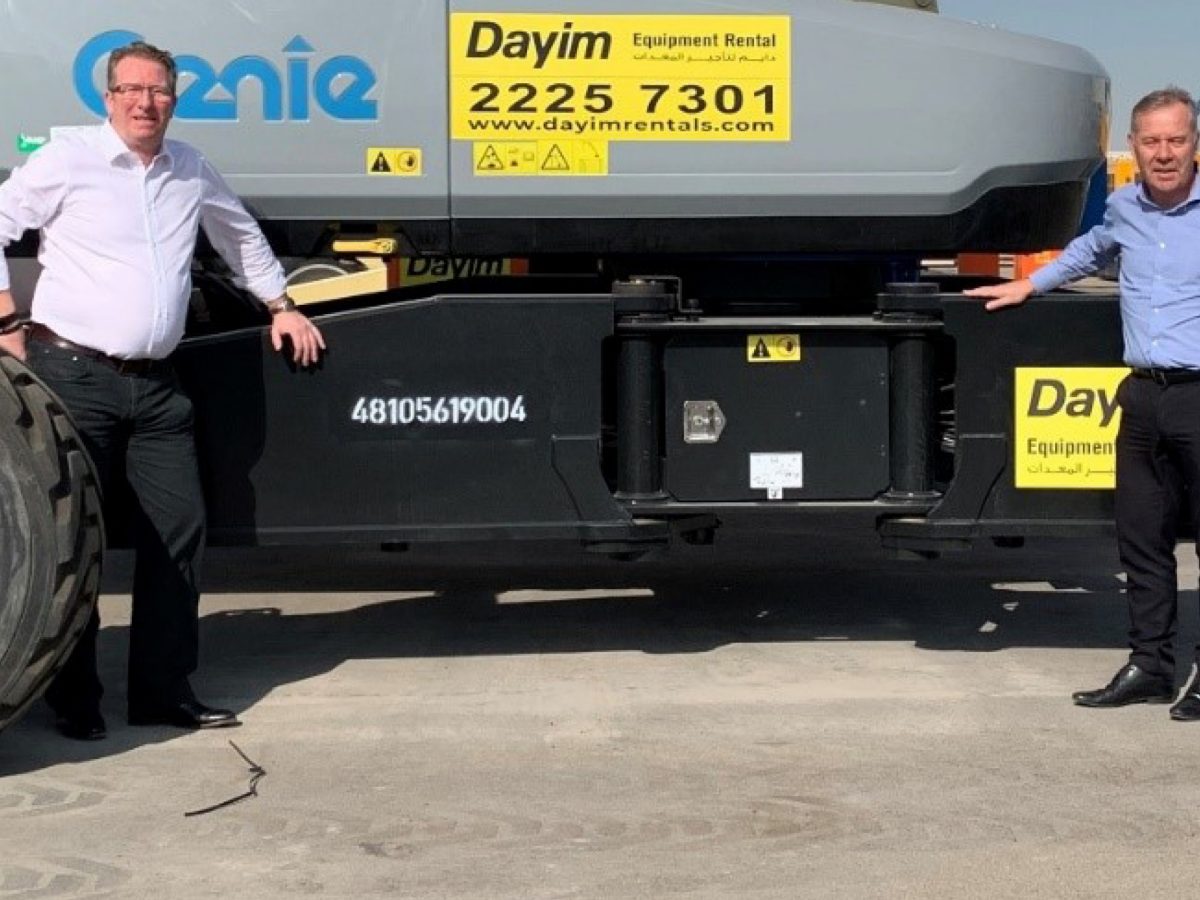 Hertz Dayim orders 93 Genie AWPs